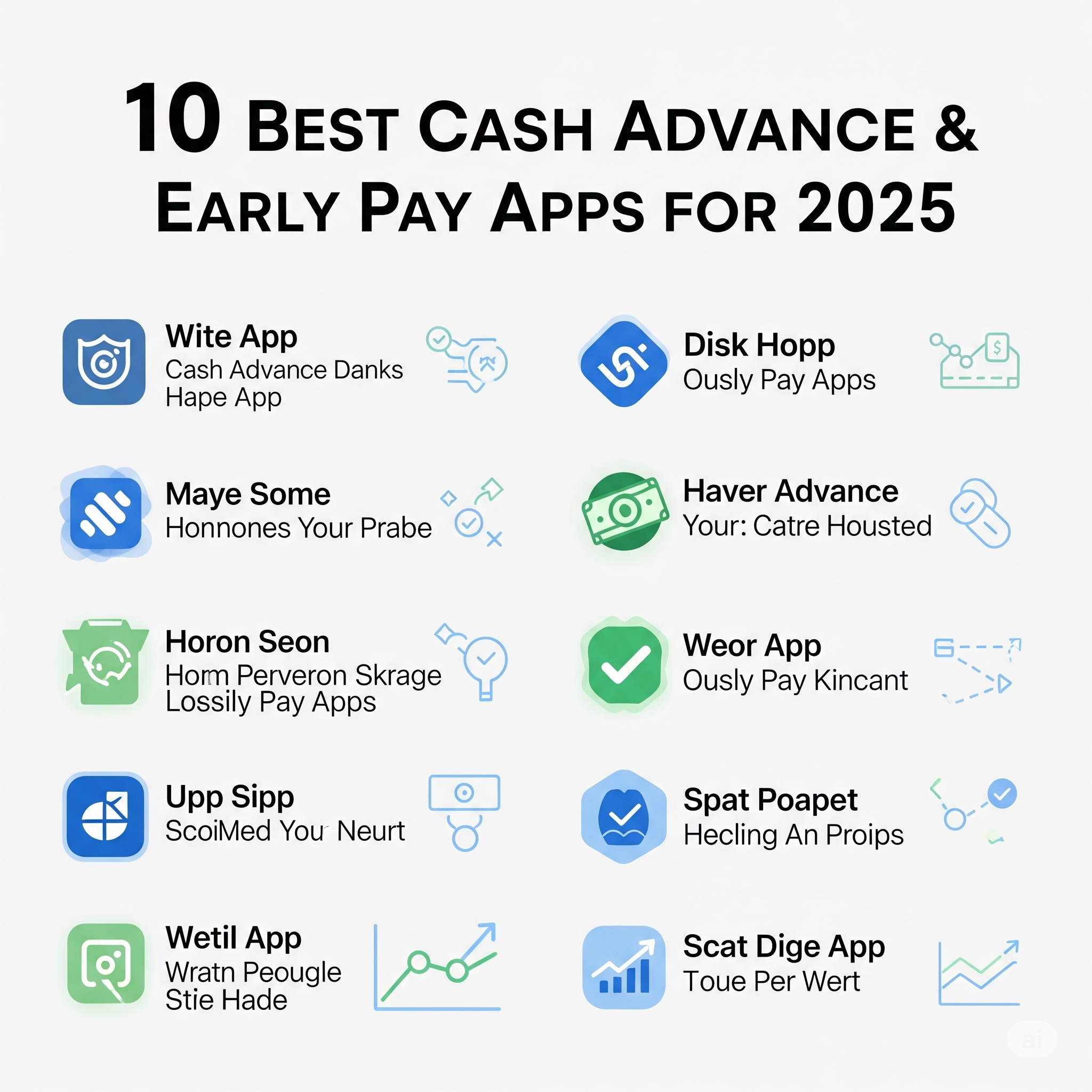 10 Best Cash Advance and Early Pay Apps for 2025